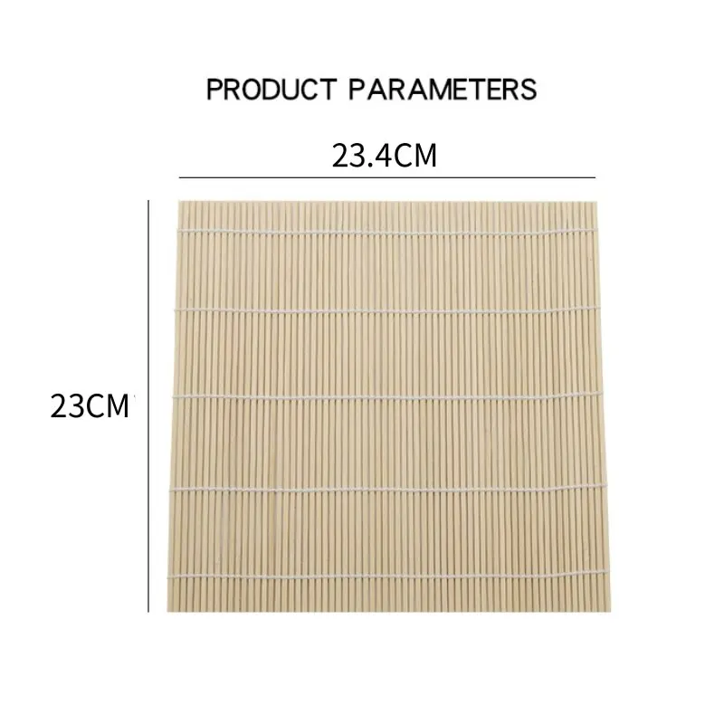 DIY 대나무 스시 메이커 롤링 매트 스시 도구, 밥 롤러, 주방 가제트 핸드 메이커, 음식 밥 롤 몰드, 요리 액세서리