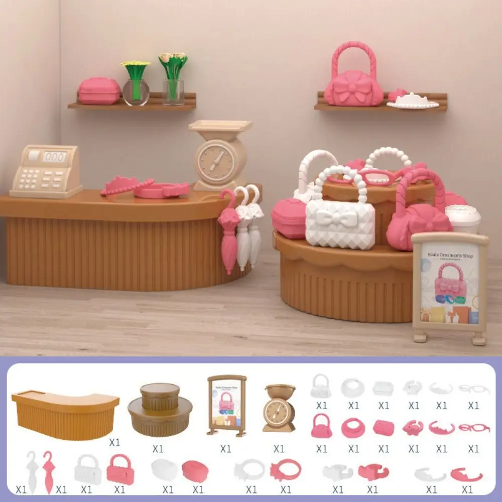 

1:12 Dollhouse Furniture Micro Model Kitchen Toys Miniature Furniture Pretend Play Bedroom Living Mini Furniture Toys