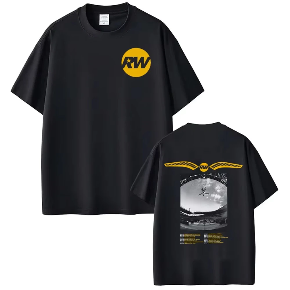 Robbie Williams Britprwp 2026 Tour Merch T-shirt, Unisex, Stylish Short Sleeve, High-Quality Cotton Casual Tee Top