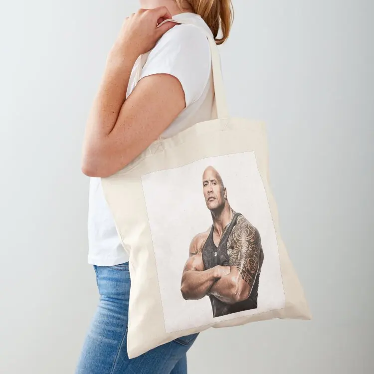 

Dwayne Johnson Tote Bag cute tote bag Women's bags Shopping bags Handbags women
