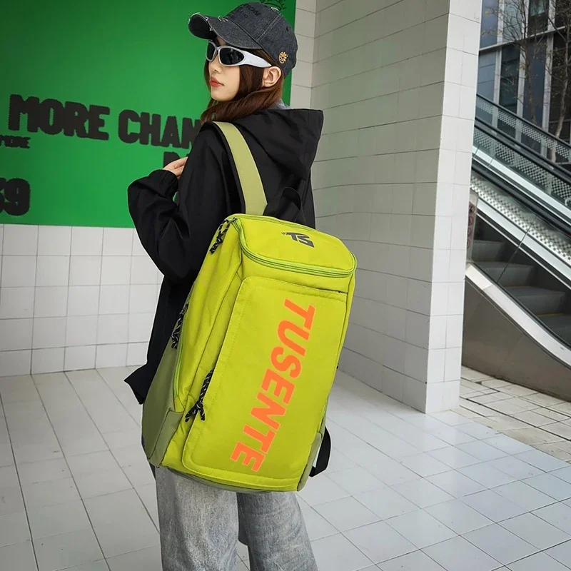 Large Capacity Waterproof Sports Backpack, Unisex Multifunctional Outdoor Hiking Bag with Shoe Compartment