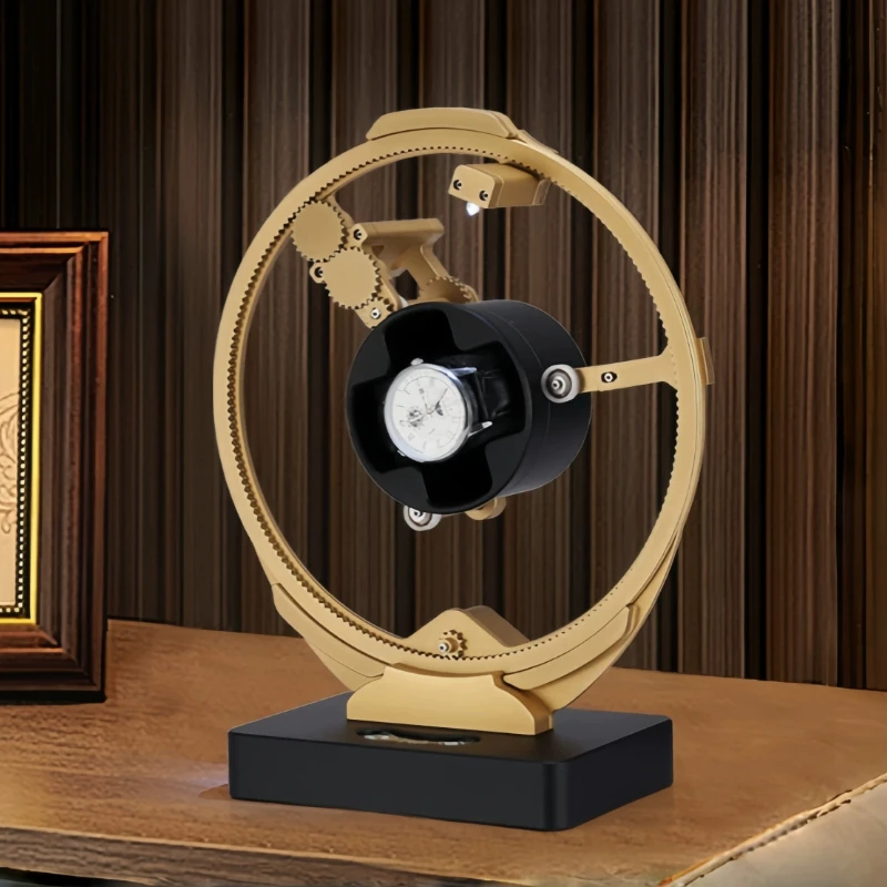 Reloj Mecánico Automático de Alta Gama Navitime Suizo Importado con Control Táctil de Huella Dactilar y Girador de Cuerda