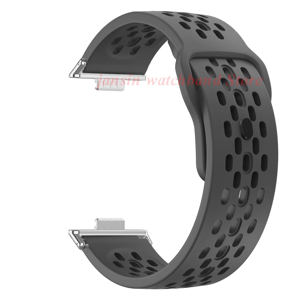 Silikonarmband für Huawei Watch Fit 5 Pro 4 3 Atmungsaktives Sportarmband für Huawei Watch Fit3 Fit4 4 Pro Fit5 Ersatz-Armband – Detail 2