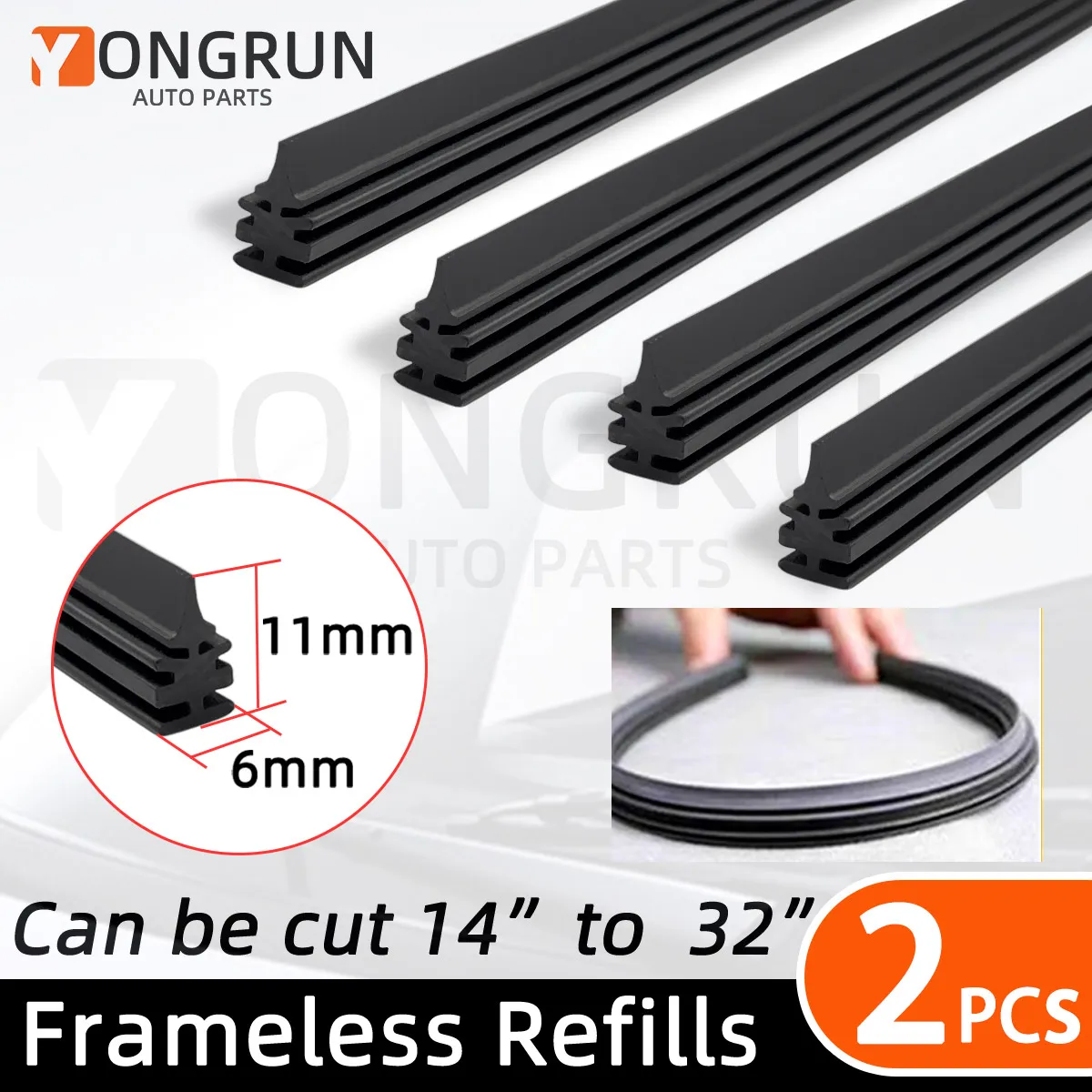 Car Wiper Rubber Strip14 