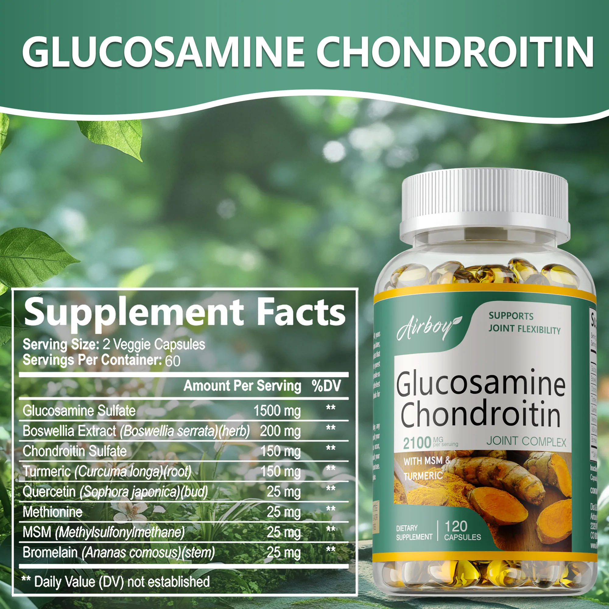 Glucosamina y condroitina - An - Glucosamine Chondroitin Joint reseña y precio
