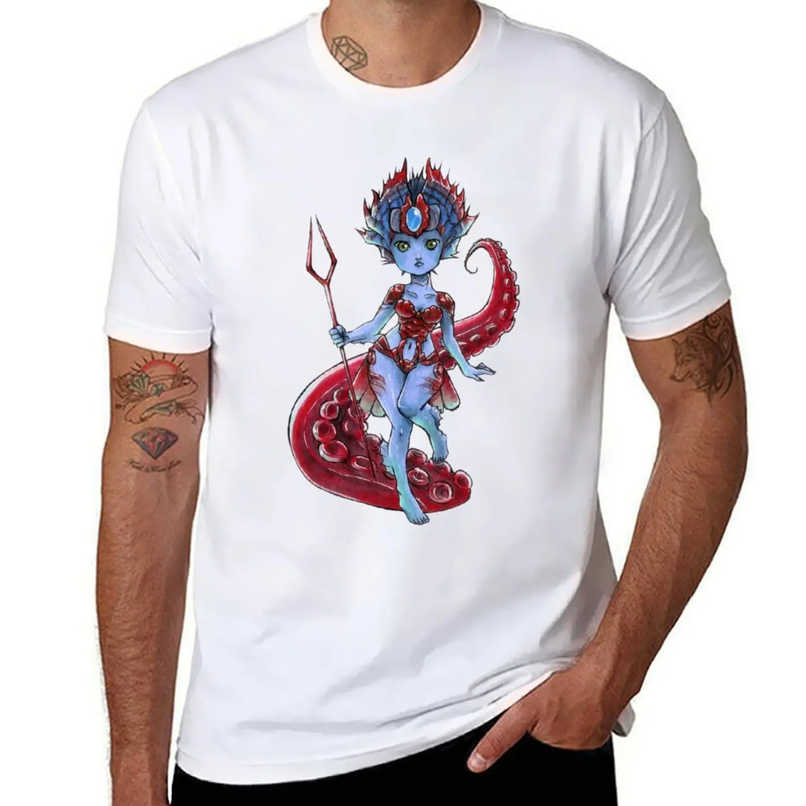 

Kiora T-Shirt cotton t shirt man t shirts for man cotton funny T-Shirt