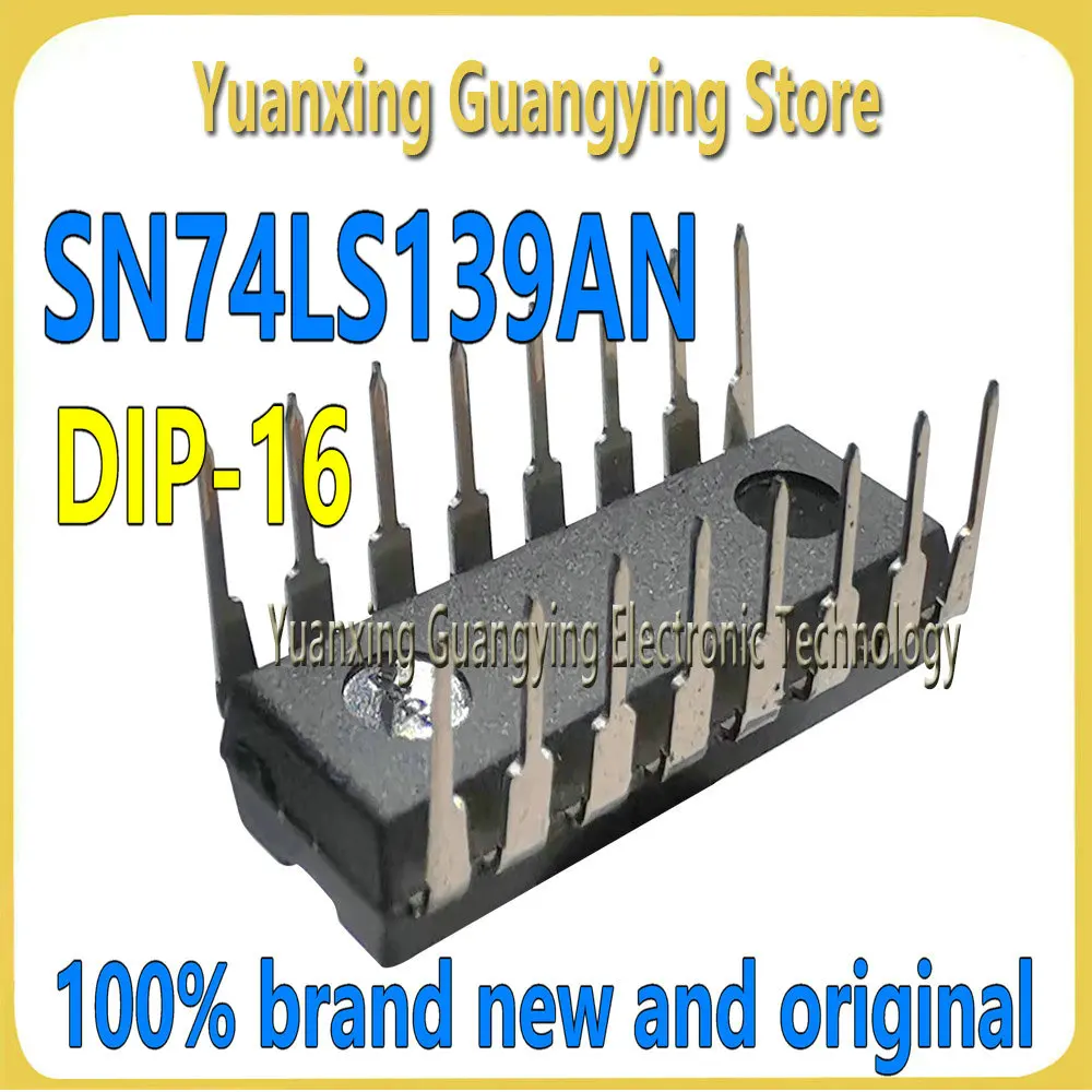 (5 pieces) SN74LS139AN SN74LS139N DIP-16 2-to-4 Line Decoder Chip IC 100% Brand New
