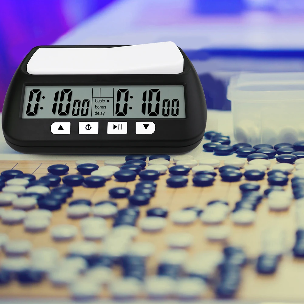 Professional Board Game Timer Count Up Down Competition Hour Meter Table Games Chess Clock Digital for International Chess view 4
