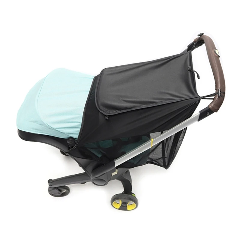 ม่านบังแดดสำหรับรถเข็นเด็ก Prams Anti-Mosquitos Net UV Protect Sun Cover Sun Protective Cover Pushchair Canopy Travel Gear