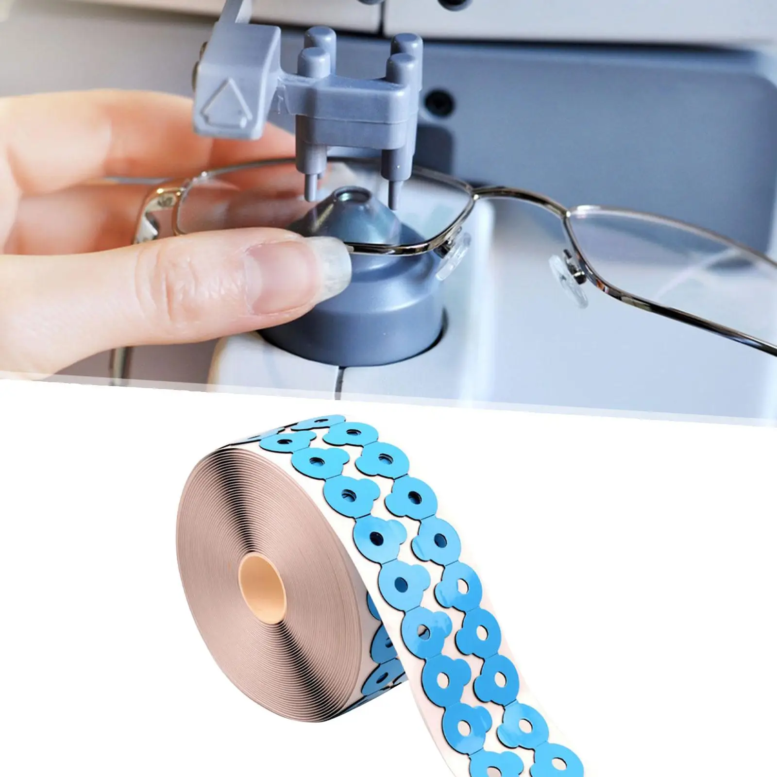 Lens Polishing Blocking Pads Glasses Accessories Durable Resistance To Indentation Quantity Is Enough To Meet Usage