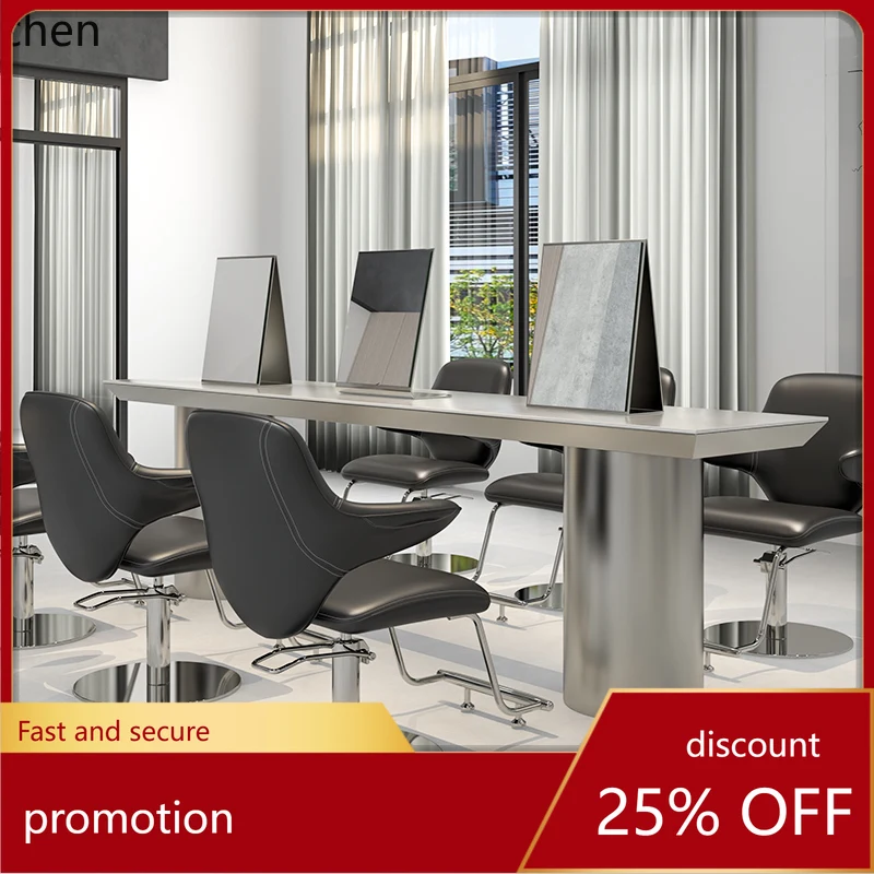 

HXL Hair Salon Special Perm and Dye Mirror Beauty Mirror Hair Salon Haircut Mirror