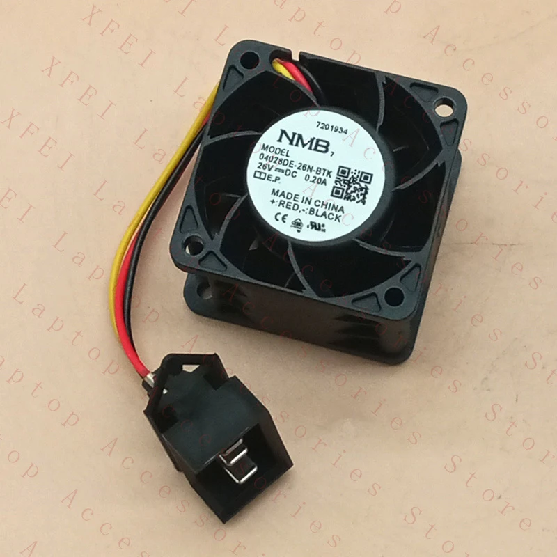 

D 1PC for NMB 04028DE-26N-BTK Cooling Fan 26V 0.20A 04028DE26NBTK New