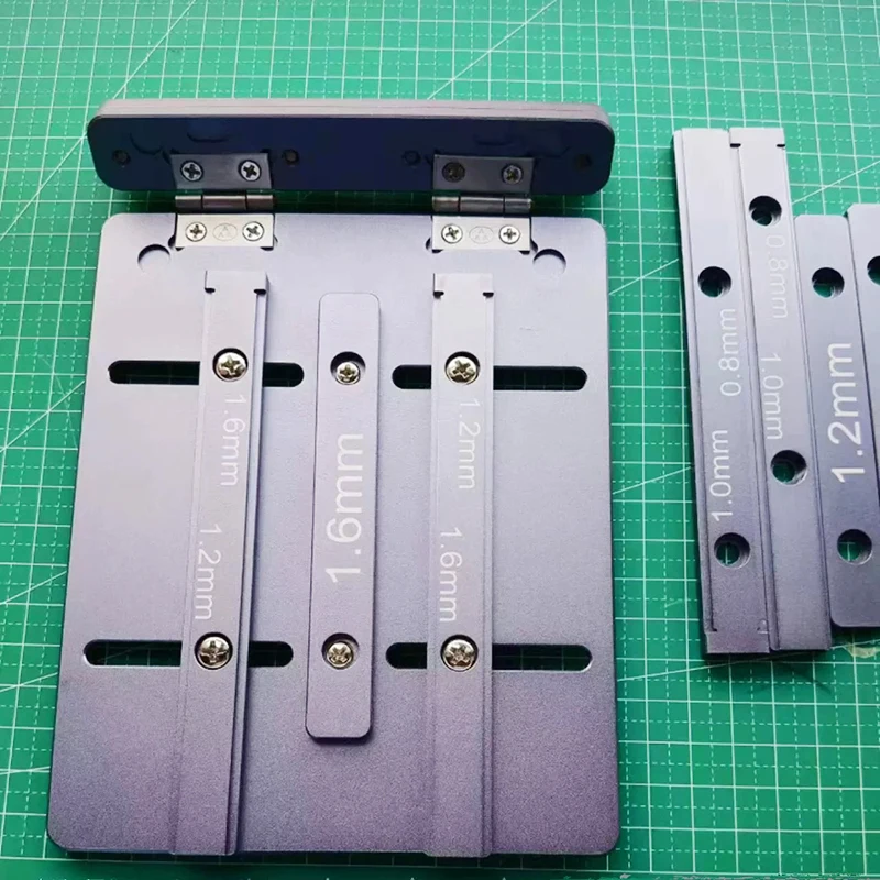 PCB Tin Brushing And Silk Screen Printing Fixture Supports PCB Sizes of 0.8mm/1.0mm/1.2mm/1.6mm Steel Mesh Fixture