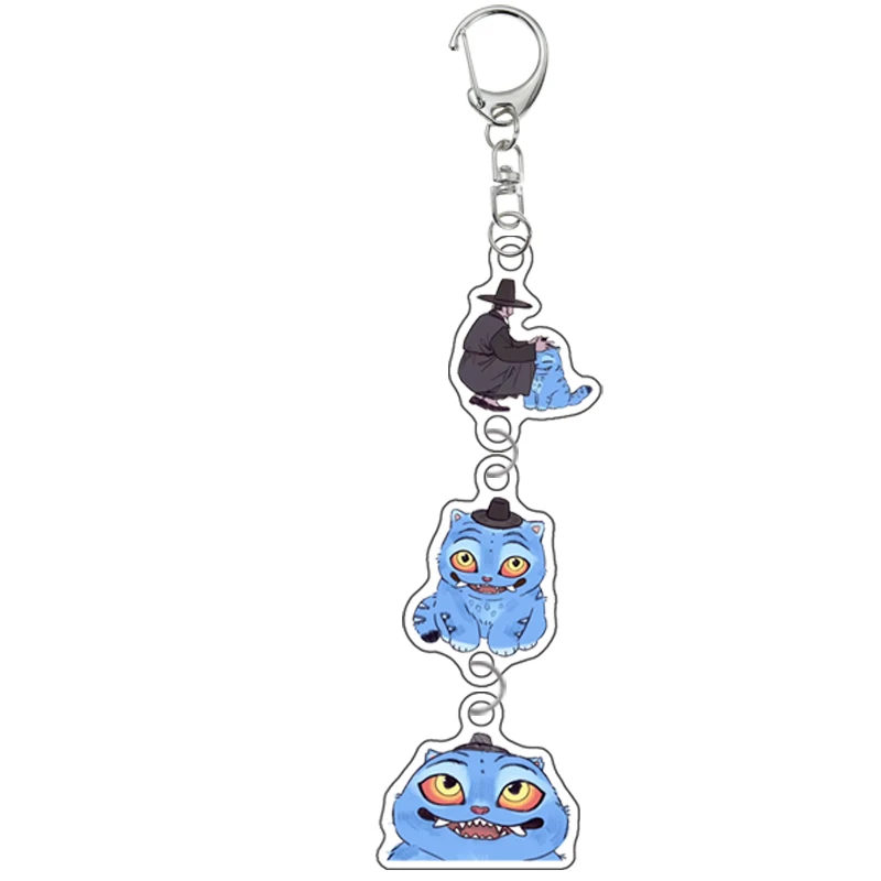 NOWY K-Pop Demon Hunters Preorder Huntr-x Brelok - Fan Art Samodzielnie Wykonany Akrylowy Charms Anime Klasyczne Gry Kolekcja Prezent