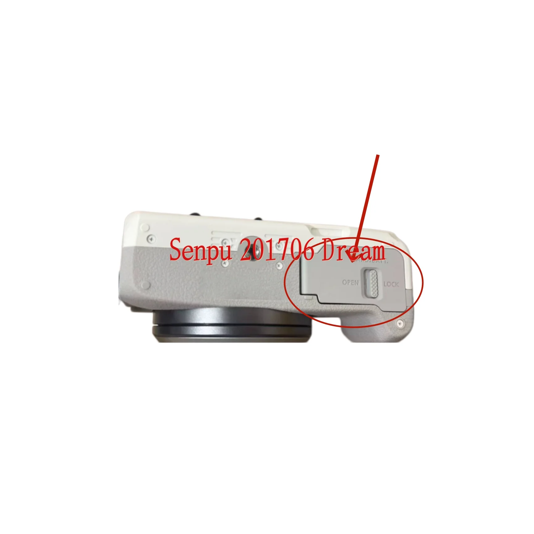 for Canon EOS R50 R100 battery cover replica, high-quality battery cover