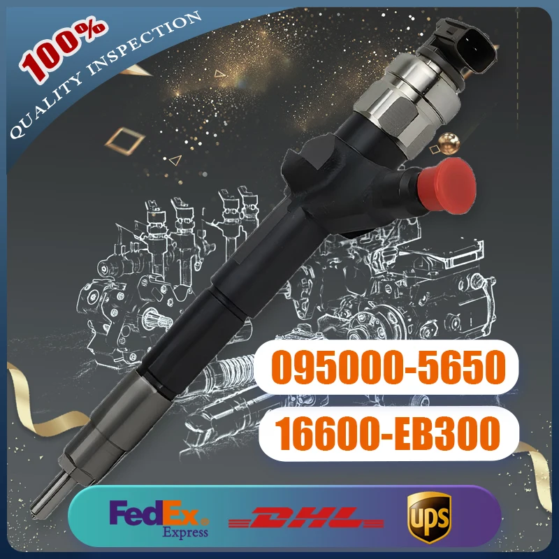 

095000-5650 095000-5655 16600EB300 16600EB30B Common Rail Injector for Nissan Navara Pathfinder 2.5 dCi 4WD, YD25 Euro3