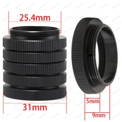5mm C to CS Extension Tube Camera C-Mount Lens Adapter for CCTV Security Cameras C-CS Mount Adaptor Spacer Ring For CCTV Lens