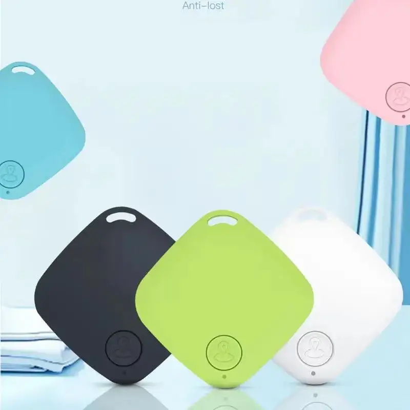 Mini Smart Wireless Bluetooth Tracker Pet Kids Key Location Finder Car Bag Suitcase Anti-Lost Locator Device Alarm Tracker