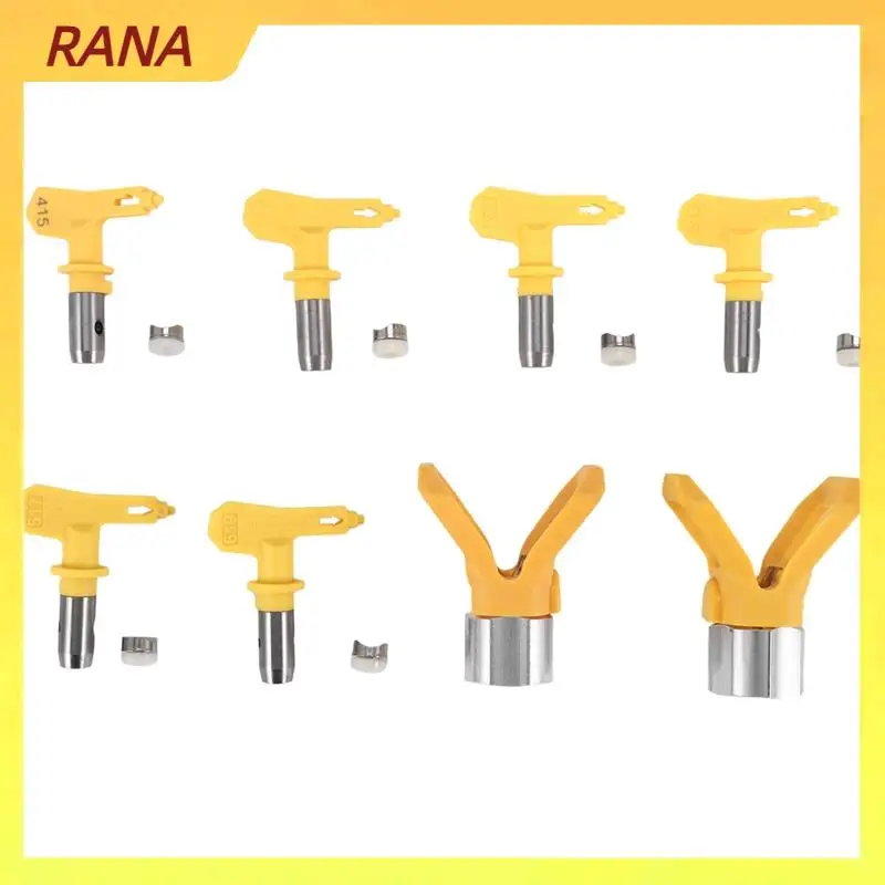 

RANA Airless Paint Nozzles Set,Reversible Spray Tips Airless Paint Sprayer Nozzle Tips Airless Sprayer Spraying Parts