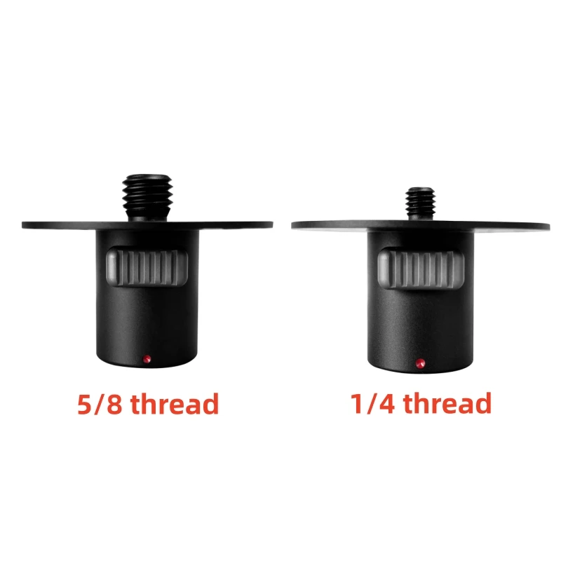1/4 Thread RTK Quick Release Adapter for GPS GNSS Receiver for Leica for Topcon 5/8 Thread Range Surveying Pole Centering Rod