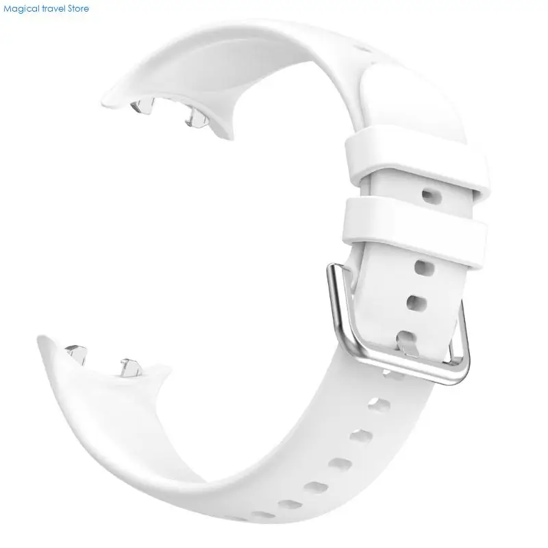 N2UB Smooth Silicone Band Sweatproof Lightweight Build Watch Straps for Smartwatch Us