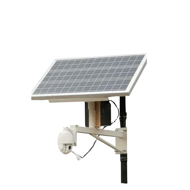 intelligent 360 degree solar powered surveillance cctv ptz camera outdoor wifi 4g