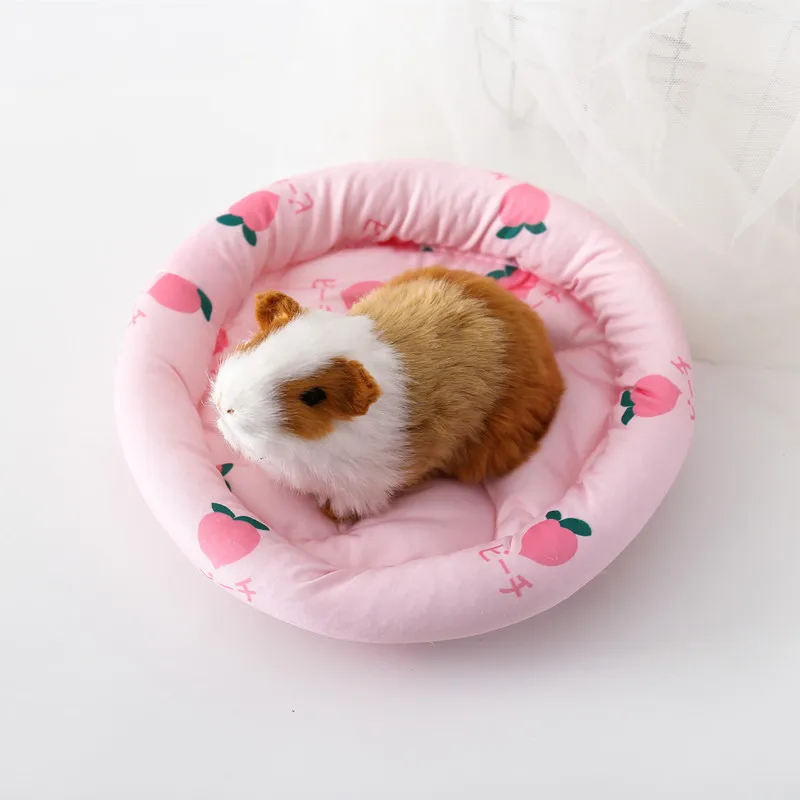 Hamster Nest Mat Small Pet Litter Mat Small Animal Bed Cushion Mat For Squirrel Hedgehog Rabbit Warm Soft Guinea Pig Bed House