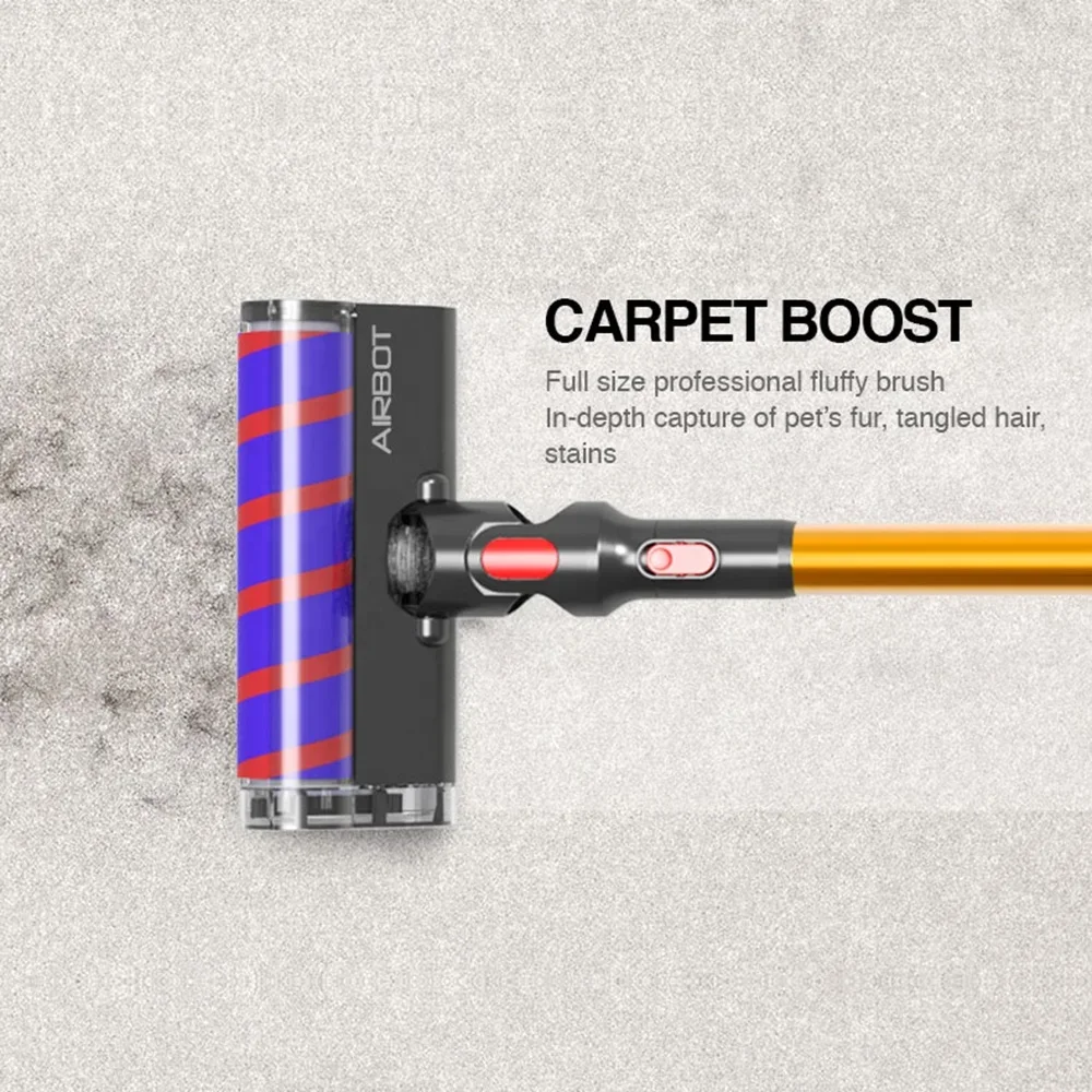 Airbot Hypersonics 27KPa 50mins Cyclone Max Cordless Vacuum Cleaner Handheld Portable Robotic Vacuum Air Purifier Dehumidifier