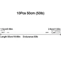 10Pcs 50cm