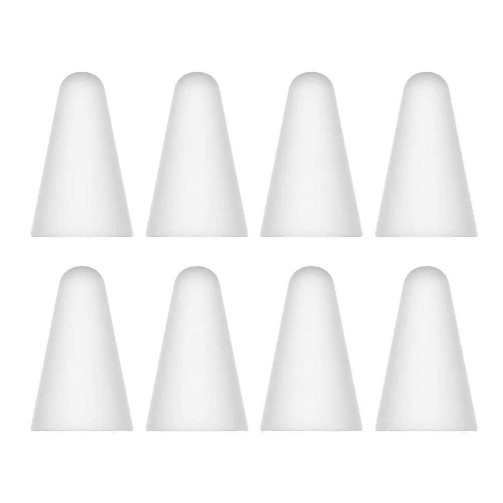 

8pcs Silicone Nib Tip Cap For Pencil 1 Hard Dust-Free Noise Reduction Writing Drawing Accuracy Stylus Pen