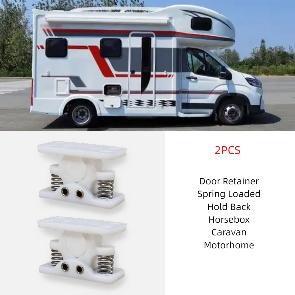 Motorhome Door Retainer Limiter Light weight Replacement Decorative Versatile Sturdy Door Stopper Holder For Truck Motorhomes RV