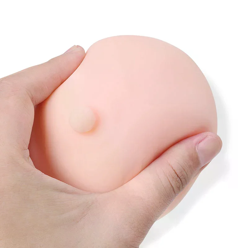 1/2Pcs 3D Silicone Chest Tattoo Areola Practicing Skin Fake Breasts With Tips Chest Pleural For Tattoo Permanent Makeup Tools