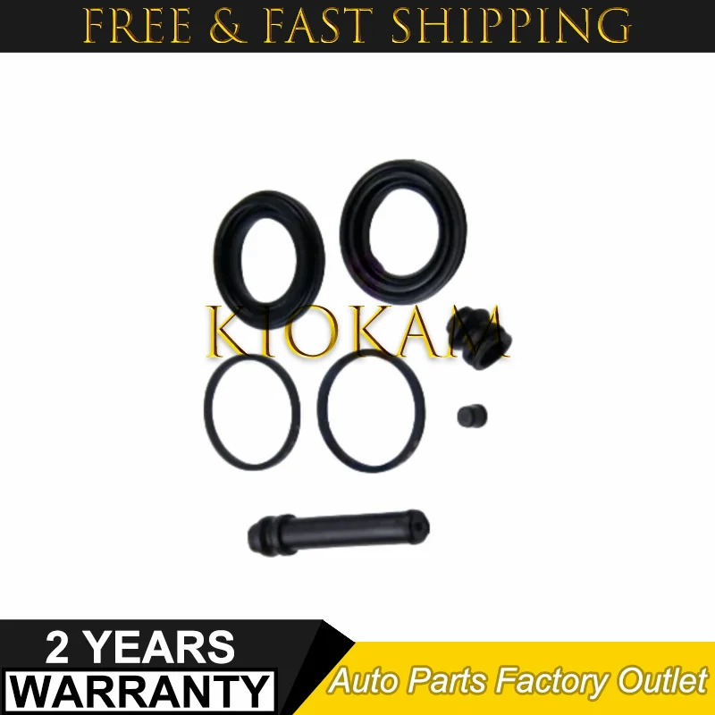 لميتسوبيشي باجيرو طقم تصليح الخلفية مونتيرو III 3rd IV 4th 1 مجموعة الجبهة الفرامل الفرجار مجموعة سدادات مانعة للتسرب MR407427