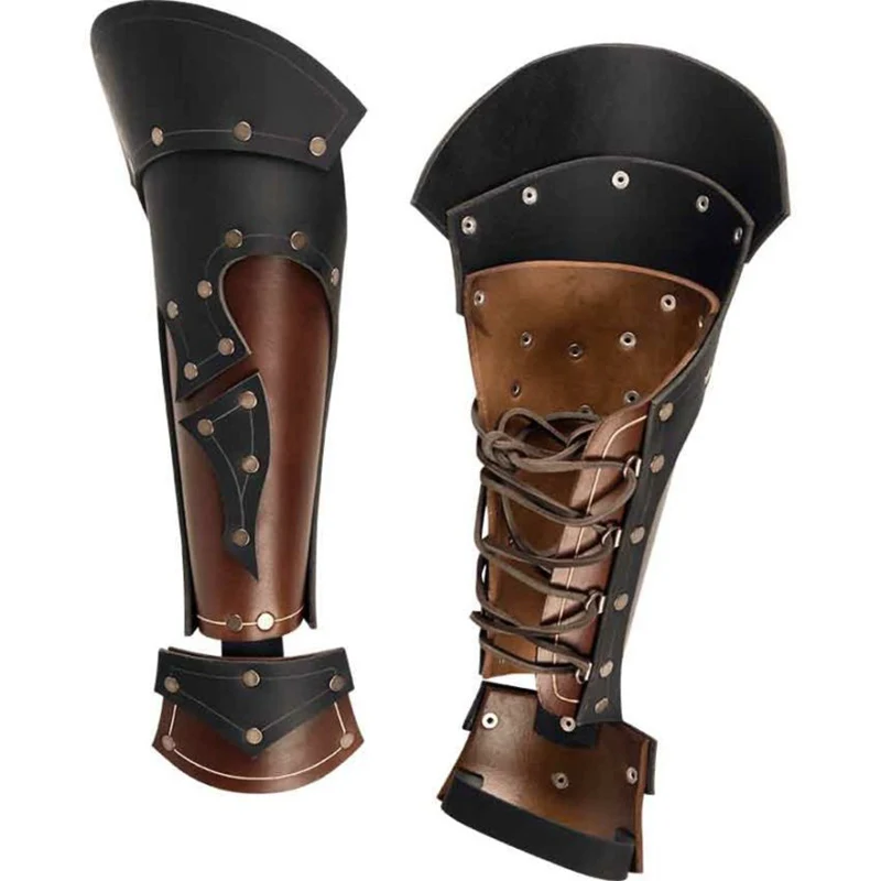 

Medieval Roman Gladiator Bracers Arm Guard Armor Viking Pirate Paladin Long Gloves Gauntlet Steampunk Cosplay Costume