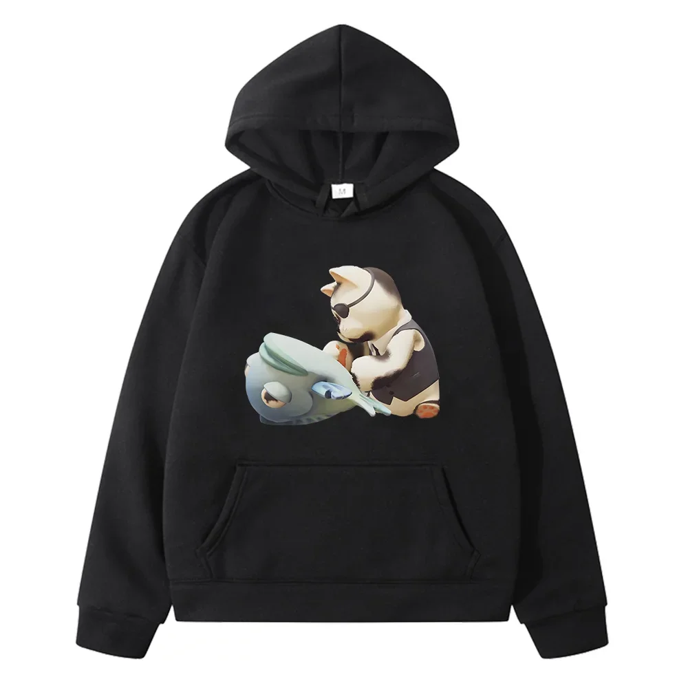 

Party Animals Cat Game Hoodies Comfortable Casual Children Cartoon Sweatshirt with Pocket Long Sleeve Boys Girls Pullovers