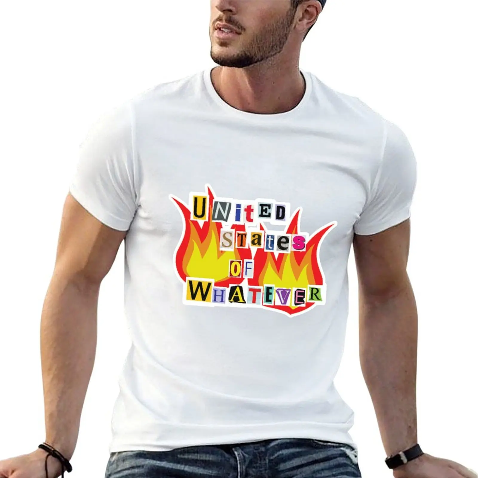 United States of Whatever T-Shirt Anti-Wrinkle Short Sleeve T-Shirt