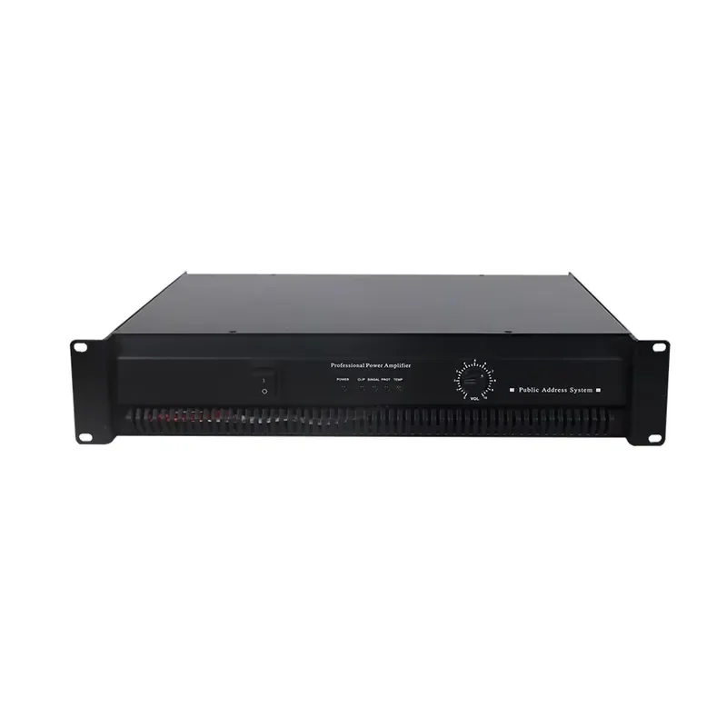 100/70V, 4-16Ω Spk Output, 360W PA Professional Industrial Power Amplifier for PA System, Broadcast System, Public &
