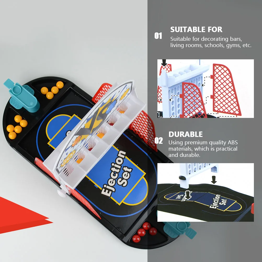

Catapult Basketball Machine Kids Two-player Toy Interactive Toys Desktop Game Reusable Child