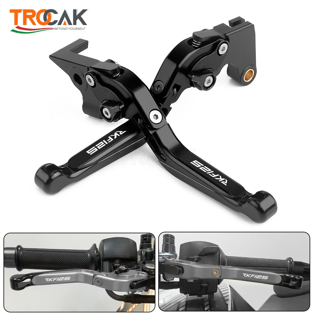 For Keeway RKF 125 RKF125 2018 2019 2020 2021 2022 Motorcycle CNC Adjustable Brake Clutch Lever Hight Quality Handles