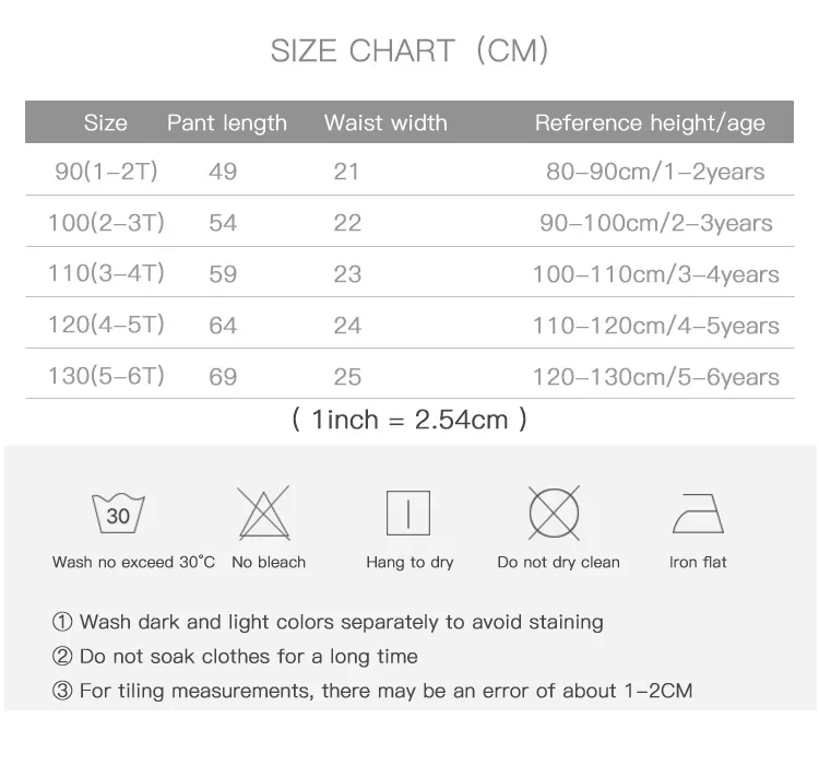 Girls 1-7 Years Old Leggings Spring And Autumn Daily Casual Culottes Children Comfortable Pants Outdoor Kids Fashion Clothing