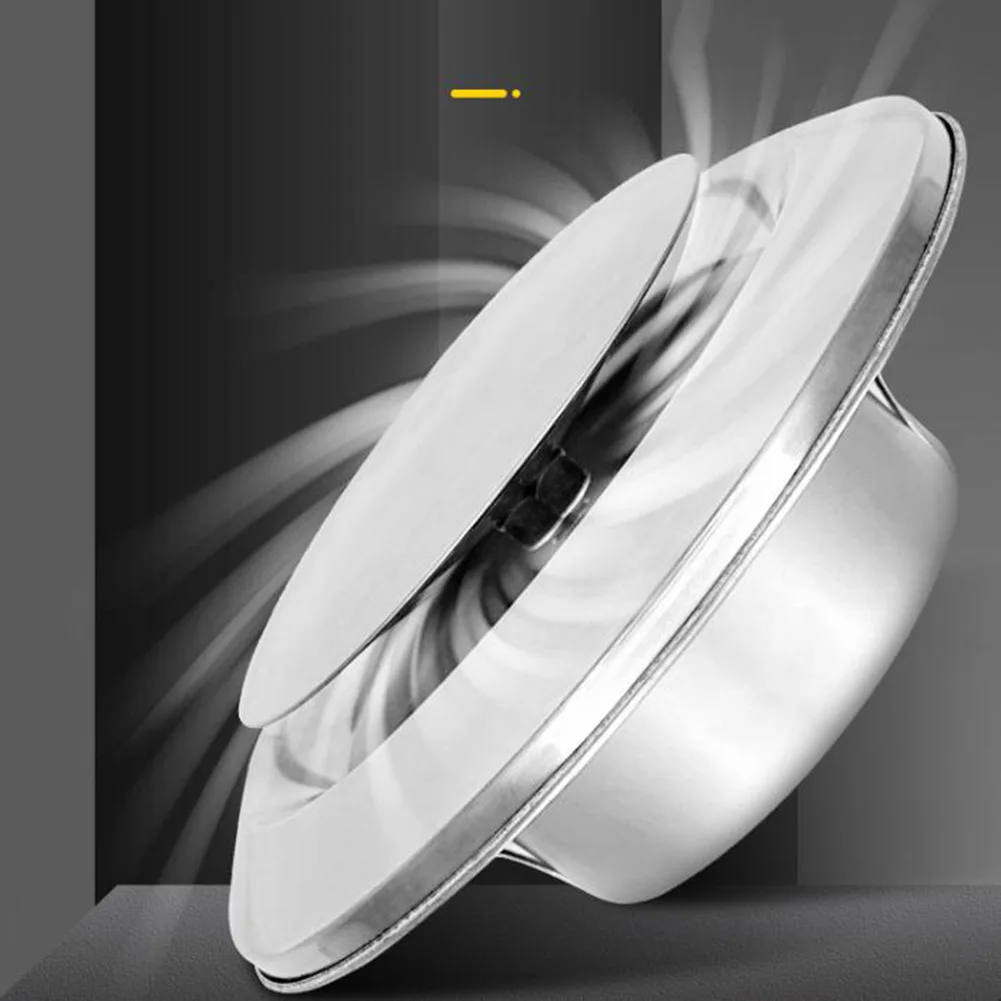 

Adjustable Air Flow Ceiling Air Exhaust Home Ventilation Portable Air Extractor Removable Disc Valve Sleek Brushed Finish