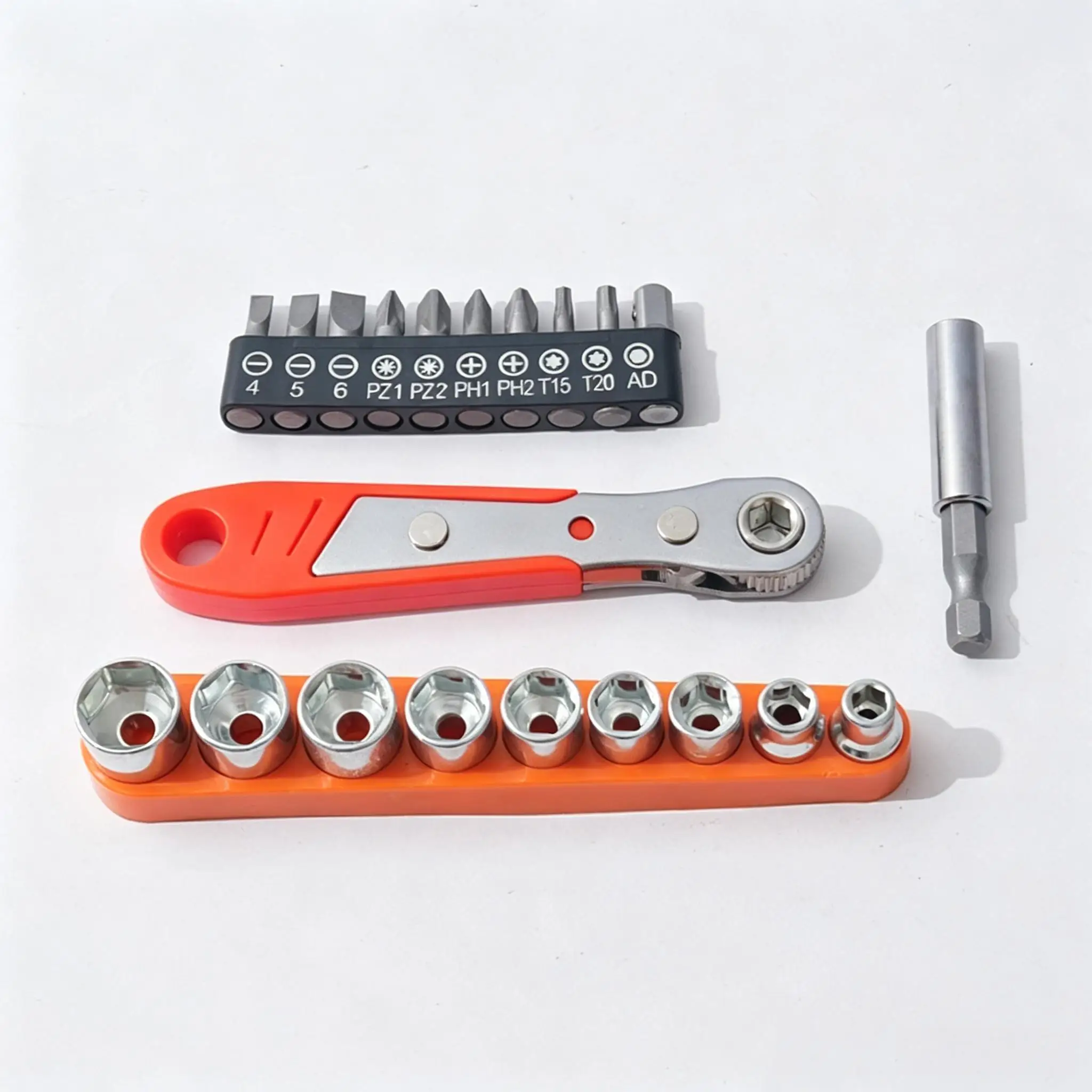 High-End Professional Super Strong Ratchet Screwdriver Set Suitable for Electric Drills And Home (Self-Repair And Crafting)