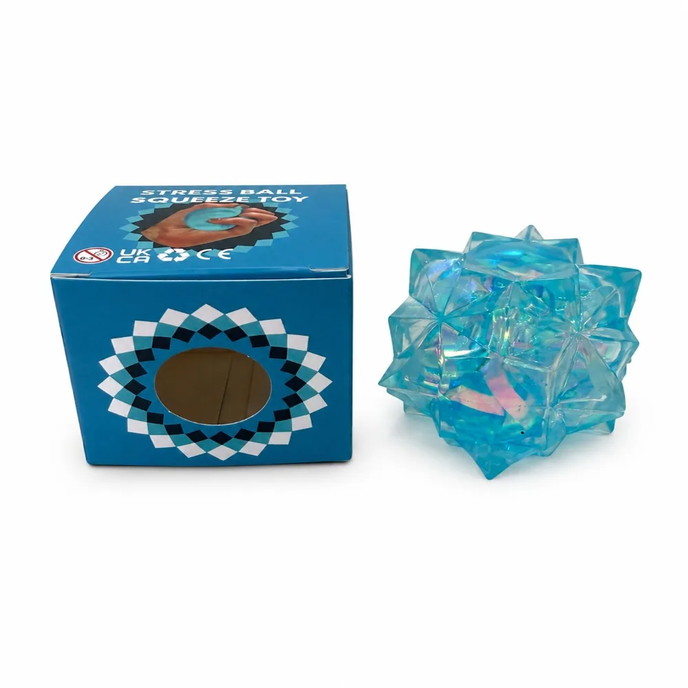 Soft Squeeze Maltose Diamond Shiny Ball Slow-Resilience Kneading Music Squeeze Toy Slow Rising Shiny Ball Fidget Toy
