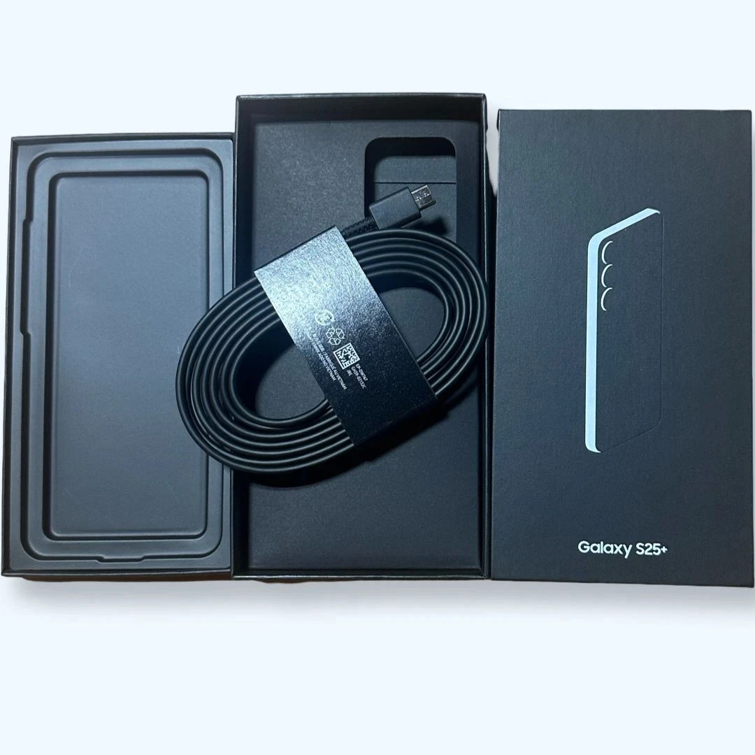 

Empty Retail Box with Cable for Samsung Galaxy S25 Ultra/S25+ S25 Mobile Phone Packaging Box included instructions Seal Stickers