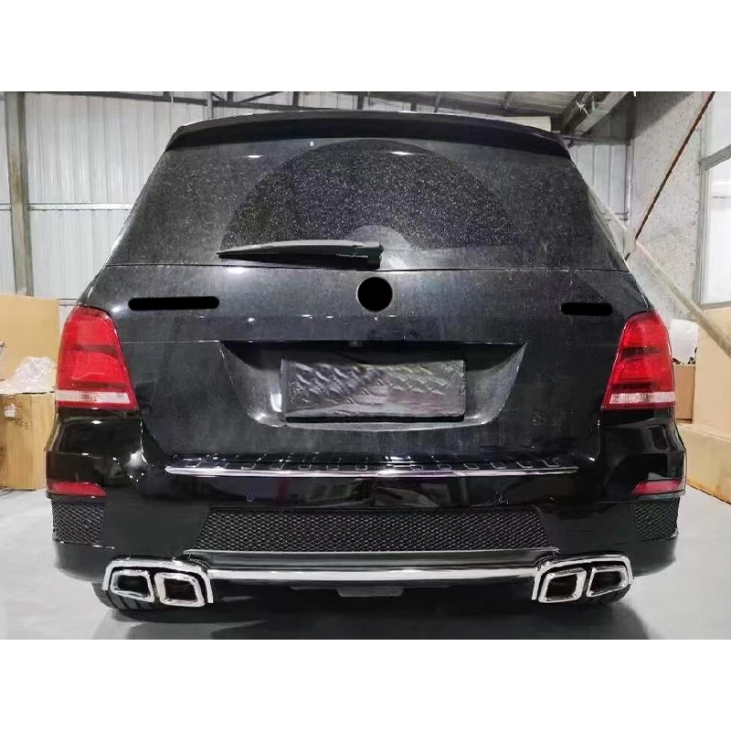 X204 2016 مجموعة محيطية GLK63 مطورة مظهر المصدات الأمامية والخلفية مناسبة لفئة Bz GLK
