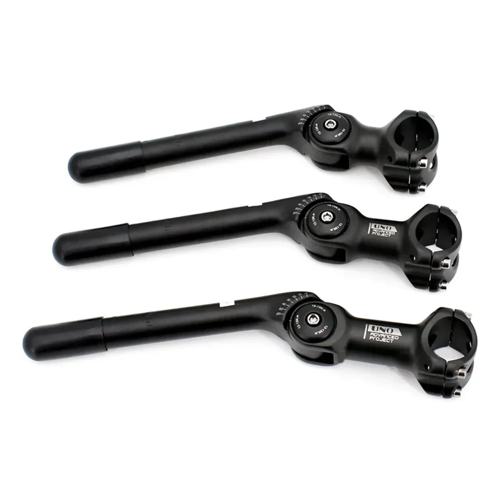 Adjustable Angle Bike Stem Bicycle Quill Stem Road Bike Stem Bicycle Handlebar Stem 80-130mm Front Fork Stem Adapter Bike Part