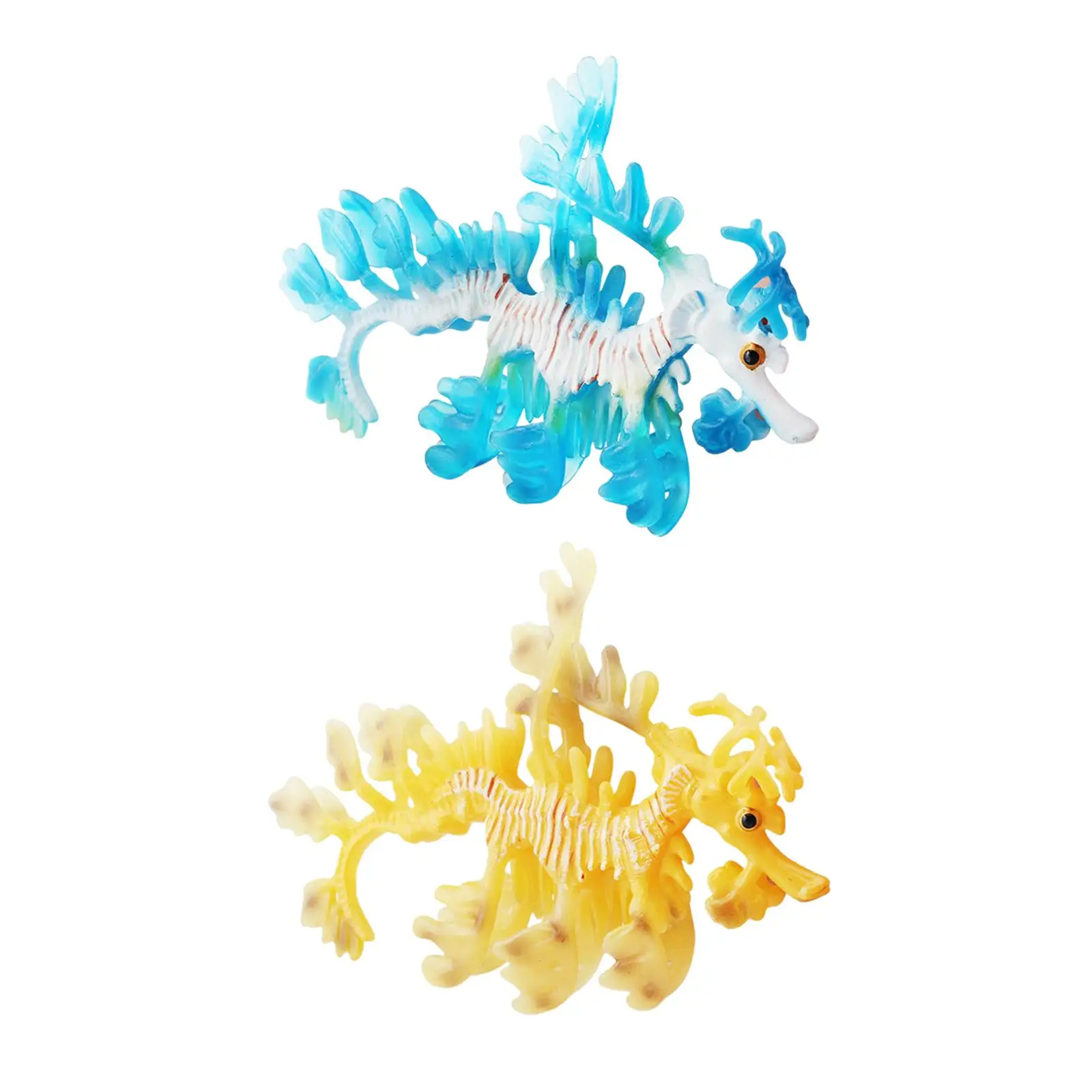 Simulation Sea Animal Figures Sea Dragon Model Cognitive Decor Collection Party Favors Crafts Girls Toddler Boys Kids