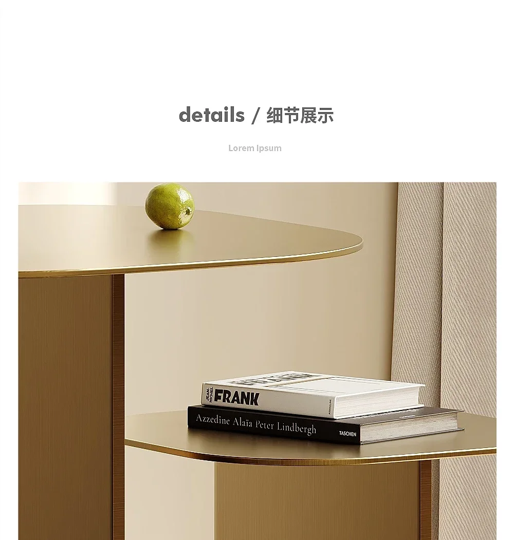 X0 Divano minimalista italiano lato pochi angoli artistici per la casa in acciaio inossidabile a forma speciale leggero di lusso di fascia alta