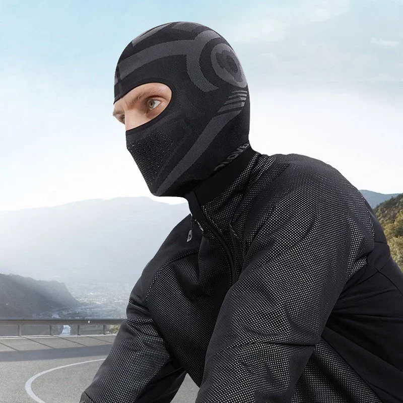 Motorcycle Balaclava Breathable Headgear Helmet Liner Windproof Sunscreen Motorbike Racing Cycling Sports Face Mask Men Women