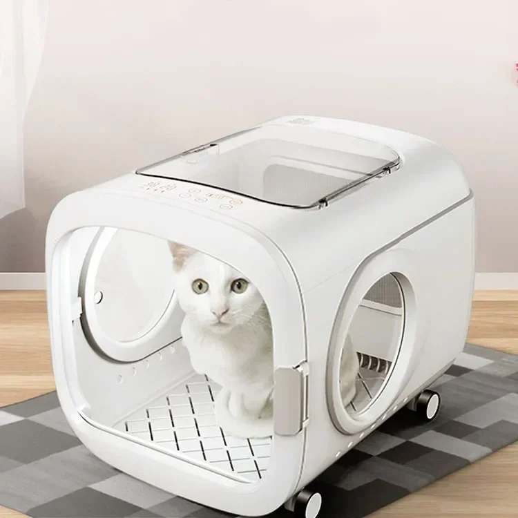 

forHot sales Automatic Smart Pet Drying Box Household Mute Fast Dog Cat Hair Blowing Machine